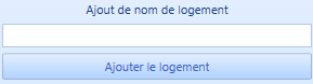 1. Ajout de nom de logement