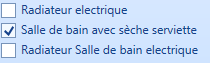 2. Filtre de type de radiateur