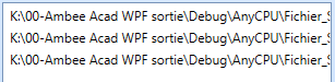 2. Liste des légendes