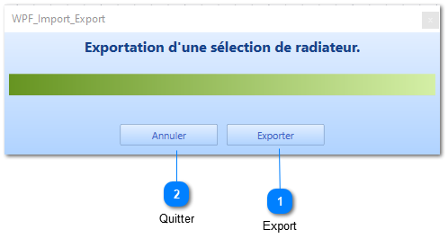 Export Radiateur