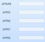 6. Liste des attributs non utilisé par une révision