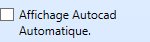 6. Afficher AutoCad Automatique